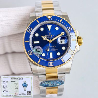 Rolex Submariner 40mm for 3135 41mm for 3235 18K Two-tone Gold Strap Watch
